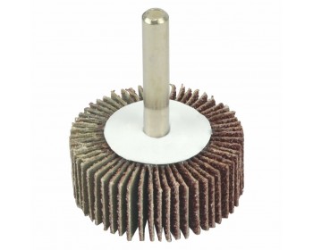40mm x 15mm, 80 Grit Miniature Aluminium Oxide Flap Wheel
